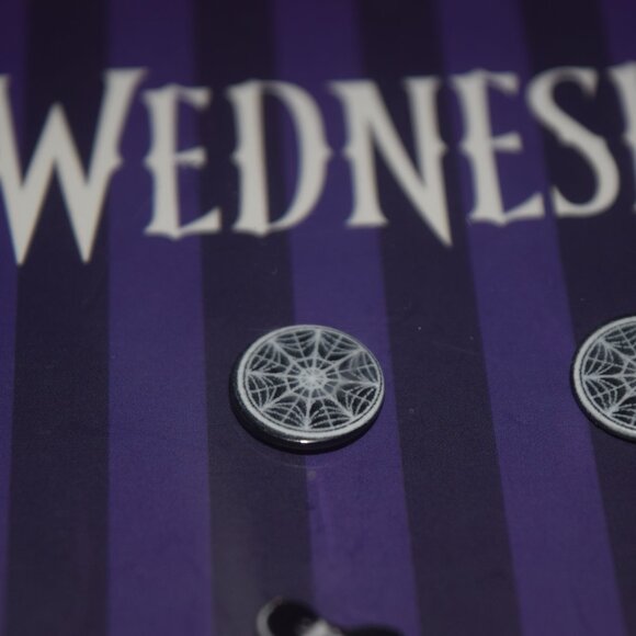 Wednesday Addams Earring Set - Picture 4 of 6